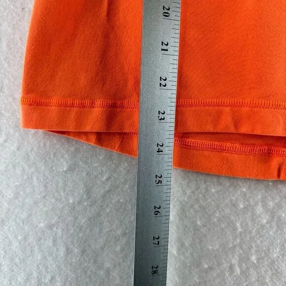 Lululemon Top Womens Size 2 Scoop Me Up Tank II Luon Athletic Workout Orange - Picture 9 of 9